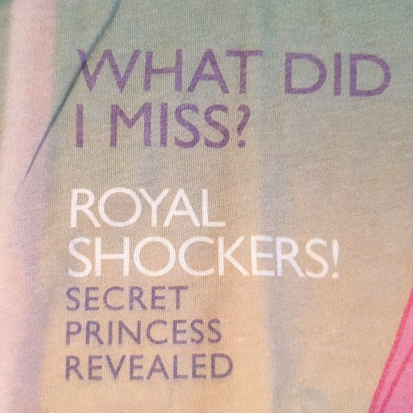 Disney Store Princess Aurora Royal Living ladies Xsmall All over print shirt new - Picture 5 of 8